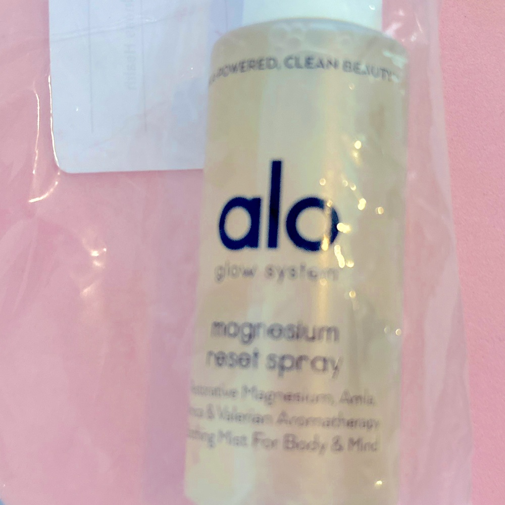 BNWT ALO BEAUTY WELLNESS HEALTH MAGNESIUM RESET SPRAY💖💖Gwp_Med Mag Spray ✨Amla